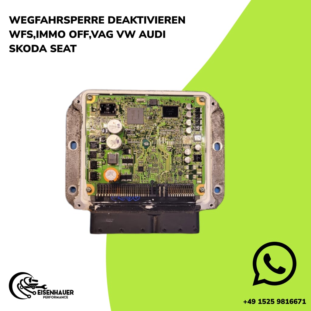 Bosch ME7.5 - Wegfahrsperre Deaktivieren,WFS,IMMO OFF,VAG VW AUDI SKODA SEAT