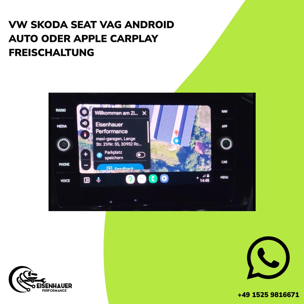 VW Skoda Seat Android Auto Apple CarPlay Freischaltung Download